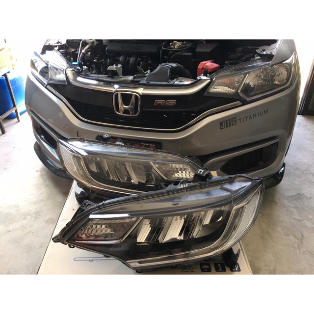 HEADLAMP HONDA JAZZ FIT GK FLRS LED ORIGINAL | Shopee Malaysia