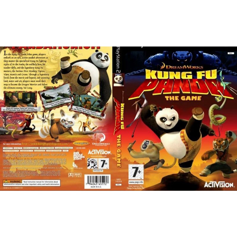 [PS2 GAMES] Kung Fu Panda 🐹🐹🐹 | Shopee Malaysia