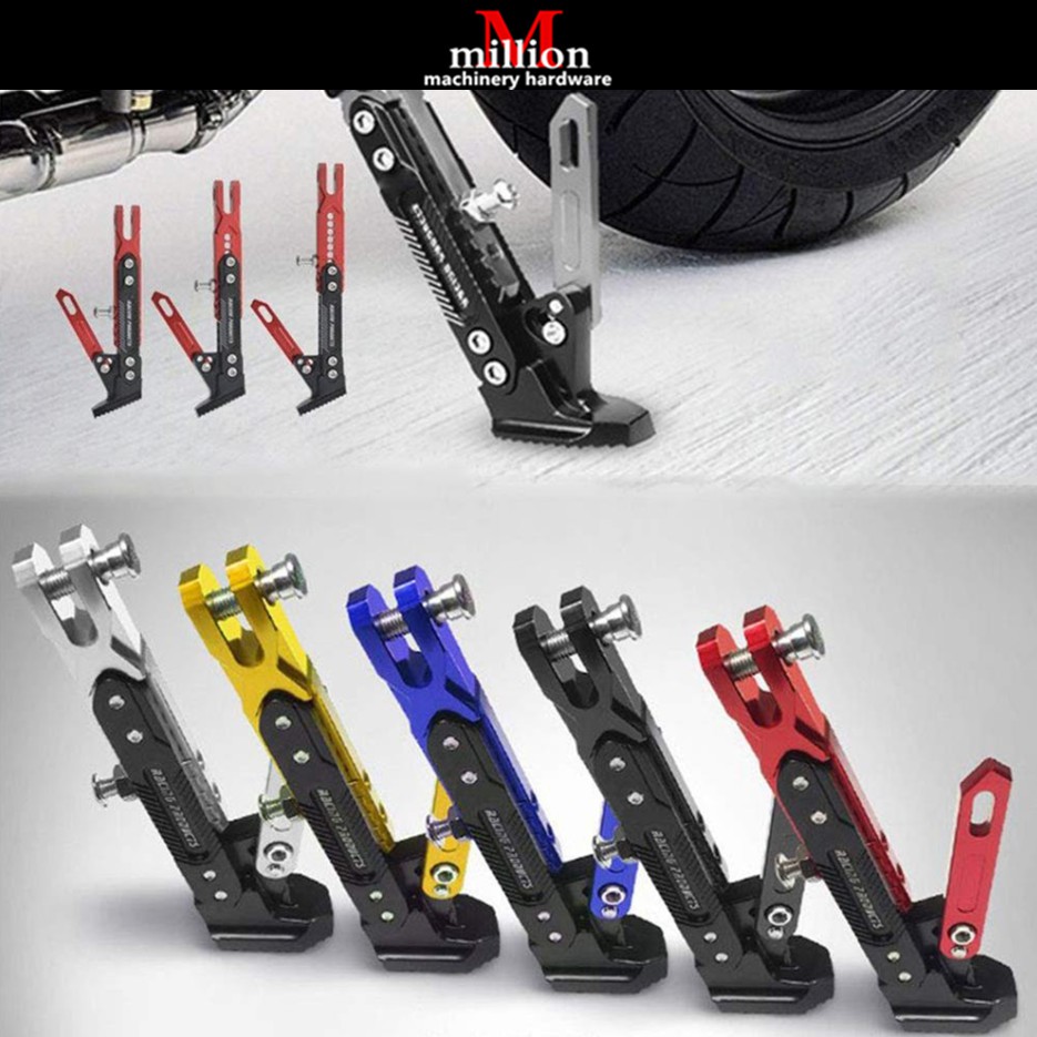 Adjustable side best sale stand for motorcycle