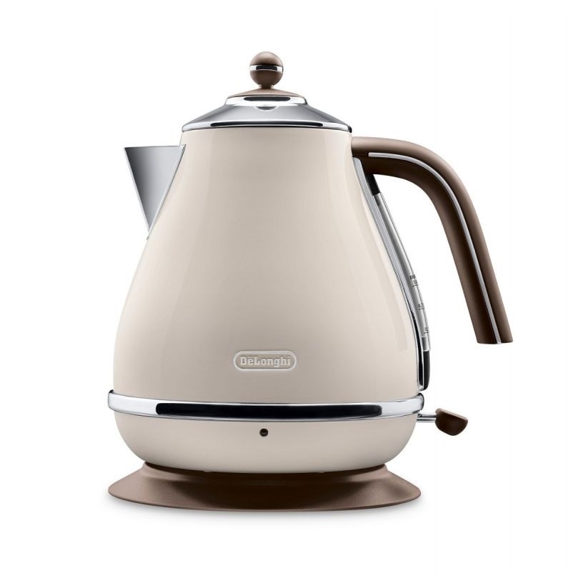 Delonghi KBOV2001 Icona Vintage Series Pastel Cream Olive Green Black Kettle 1.7L KBOV2001BG KBOV2001GR KBOV2001BK Shopee Malaysia