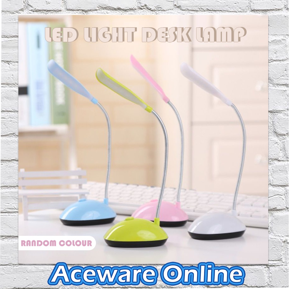 4 LED Light Desk Lamp, Table Lamp, Reading Lamp with Flexible Tube Free ...