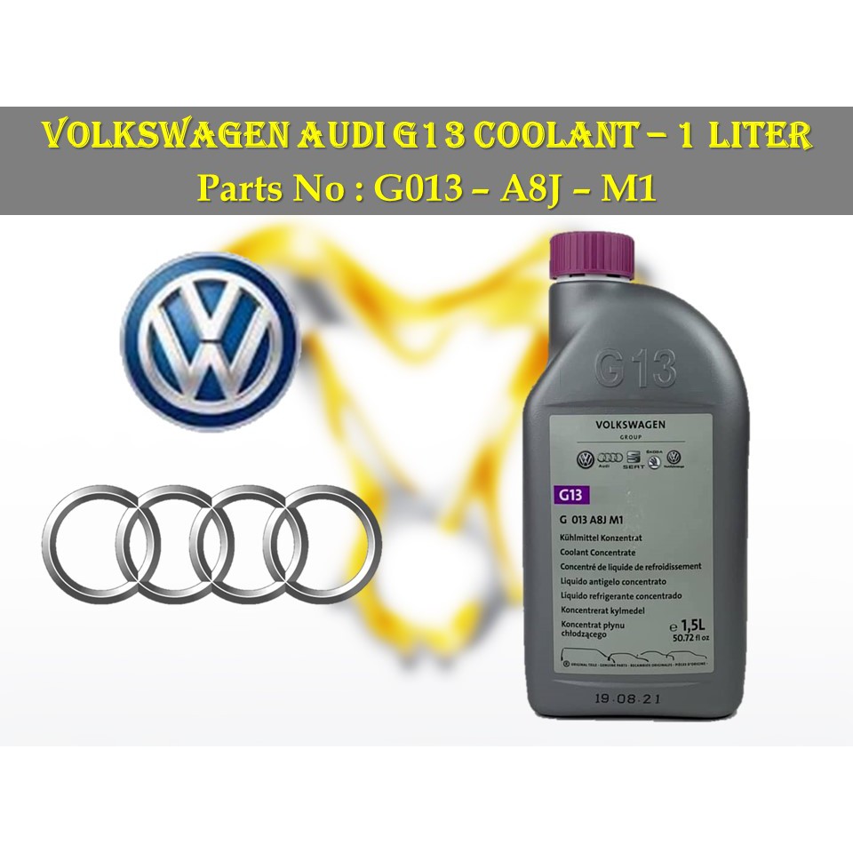 Audi Volkswagen Genuine G13 Coolant Radiator Coolant 1.5Liter Shopee Malaysia