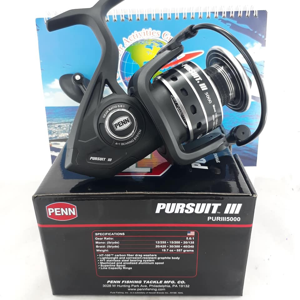 PENN Pursuit III 6000 HIGH SPEED 5.6:1 SPINNING REEL (New in Box)