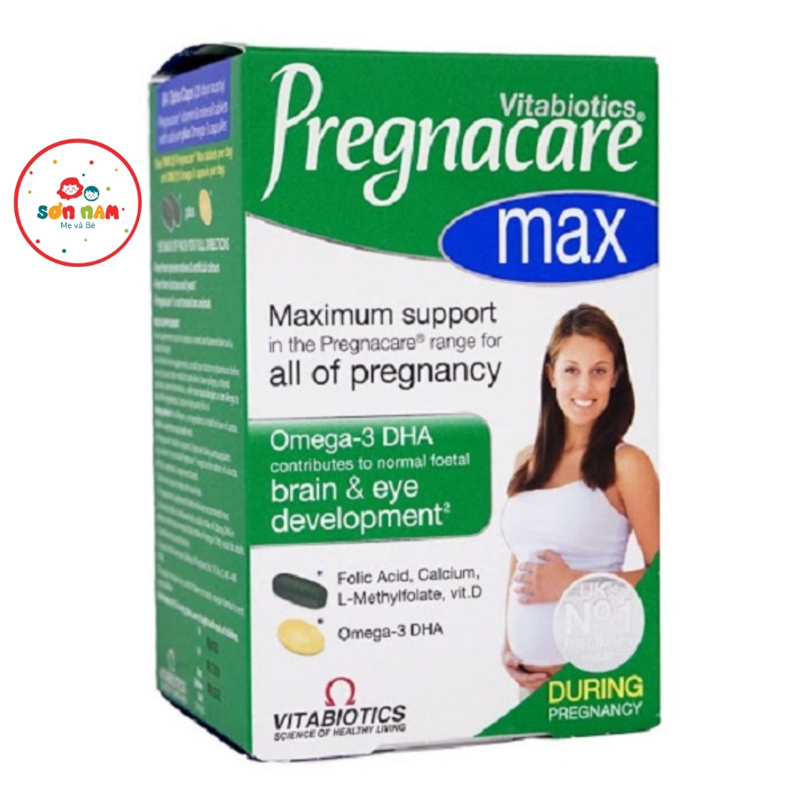 Vitabiotics PREGNACARE Max UK Multivitamin For Pregnant Mothers 84 Capsules (DATE 1/2024