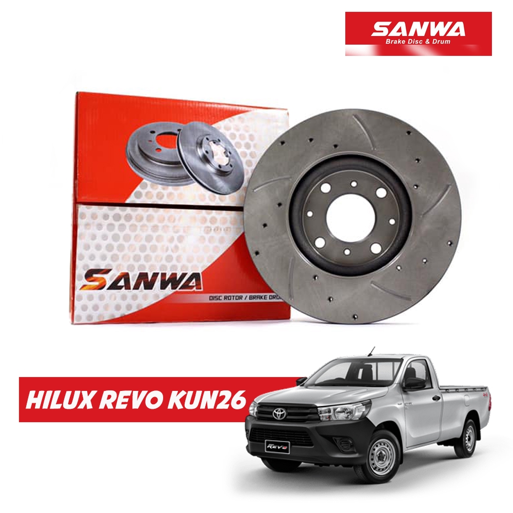 Toyota Hilux KUN26/Revo(319mm)-SANWA Sport Disc Rotor-Front | Shopee ...