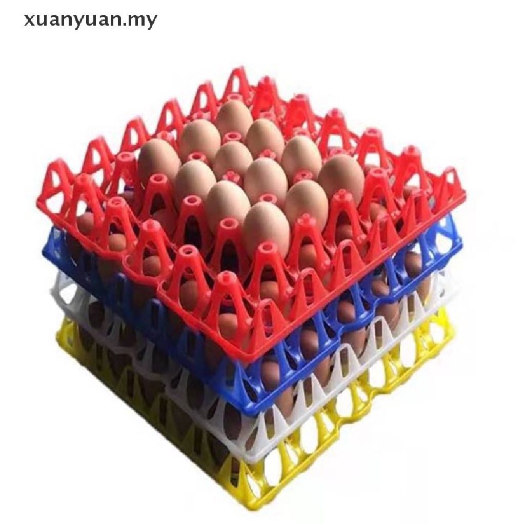 XUAN Plastic Egg Tray can hold thirty eggs Egg storage box Easy to store and clean . Shopee