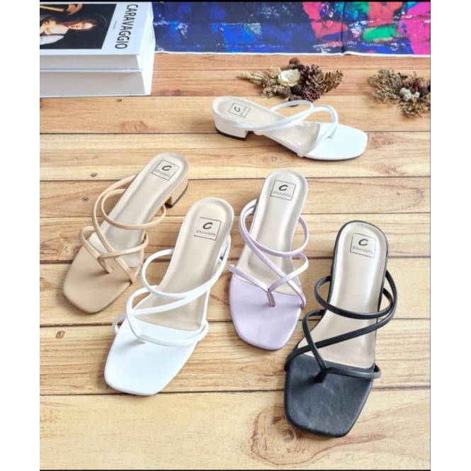 Danniss Aj 12 sabrina Tofu Heels 3cm | Shopee Malaysia