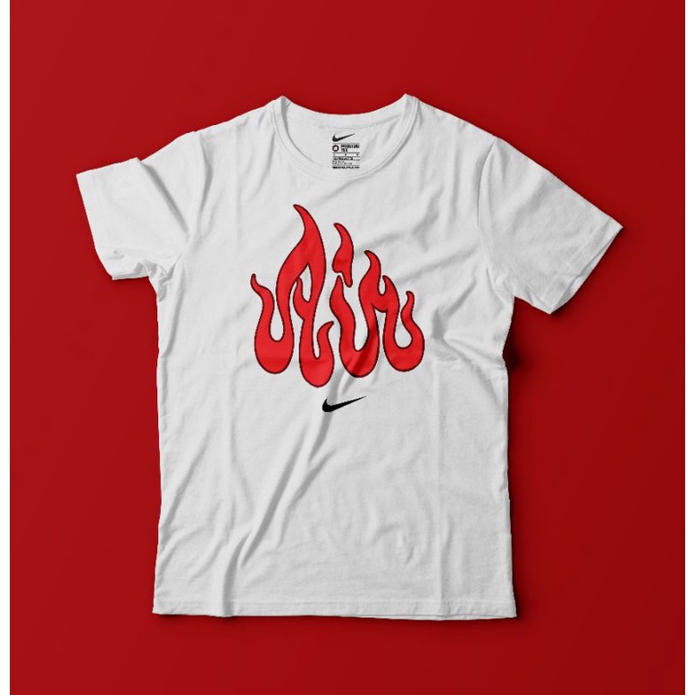 Nike Air Bakin Flame Tee Mens Streetwear Tshirt