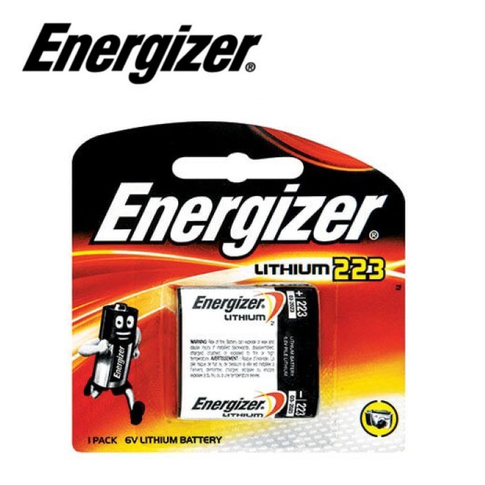 223 GENUINE Energizer Lithium Battery 6V 223APBP1 Shopee Malaysia
