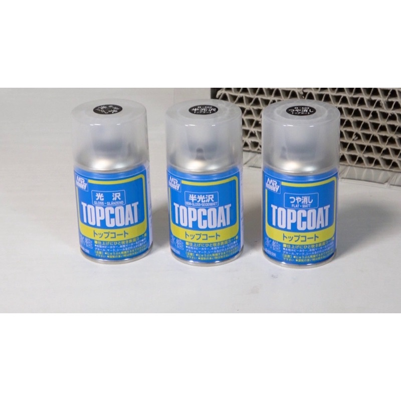 MR HOBBY MR.TOP COAT GLOSS B501,SEMI GLOSS B502,FLAT B503 Shopee Malaysia