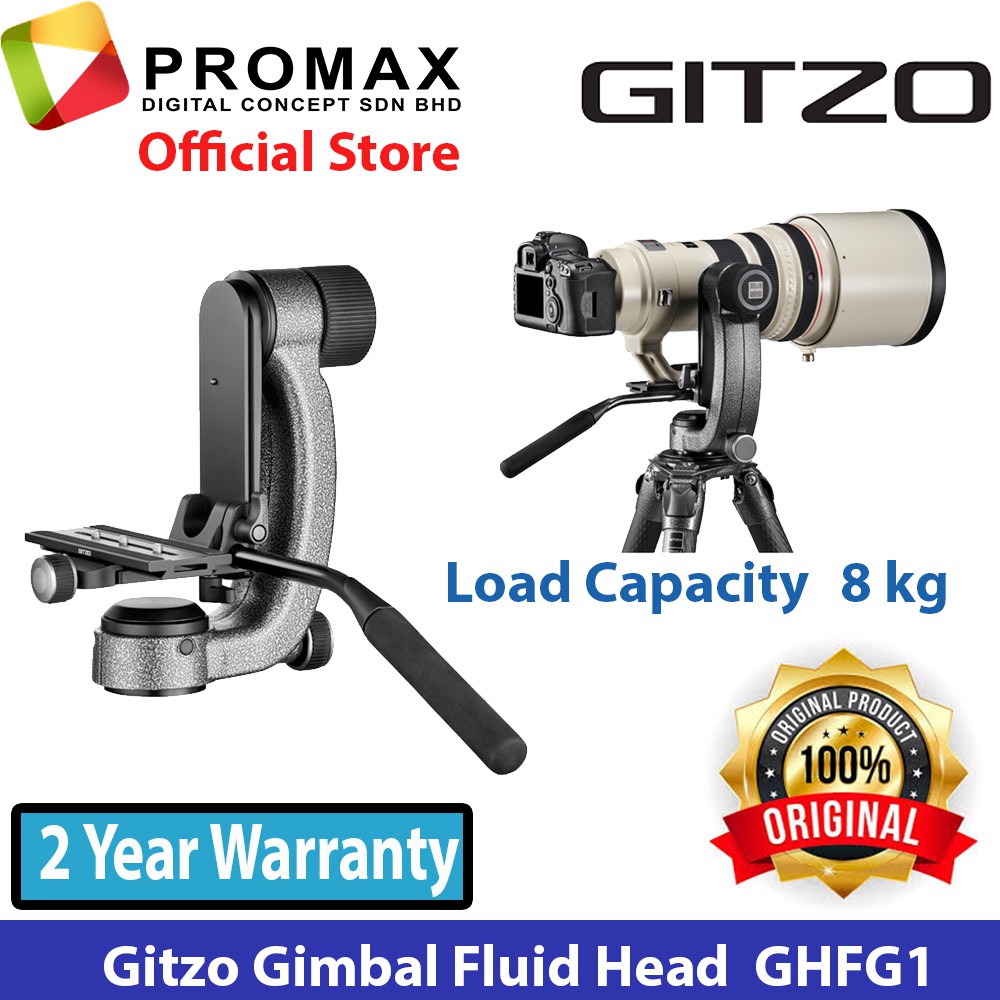 Gitzo Gimbal Fluid Head GHFG1 (100 Original Gitzo ) Shopee Malaysia