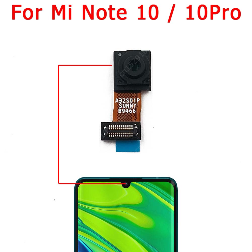 Original Front Selfie Camera For Xiaomi Mi Note 10 Note10 CC9 Pro ...