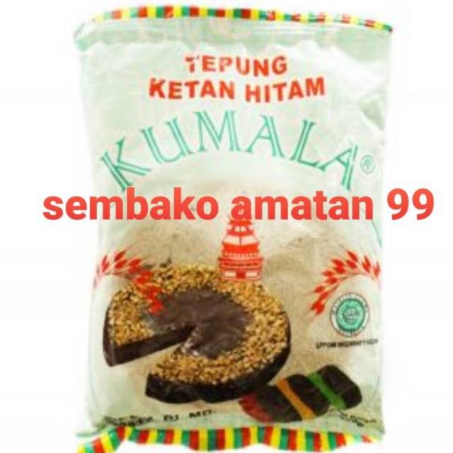 HITAM Kumala Black Glutinous Rice Flour 250 Grams | Shopee Malaysia