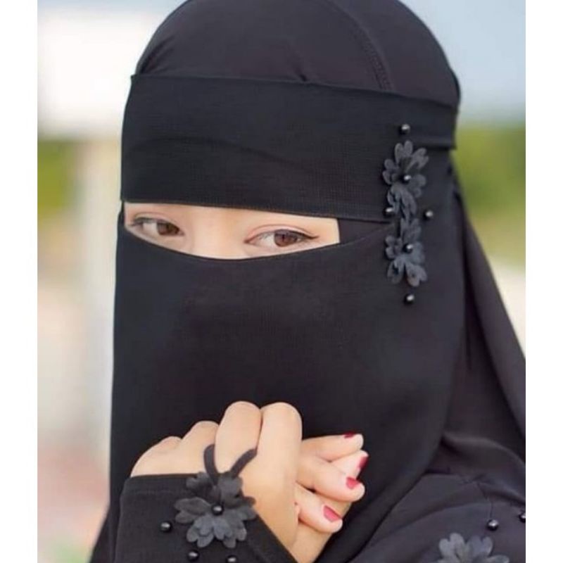 Niqab Bandana Veil Elena Niqob | Niqab Cadar Bandana Elena Niqob ...