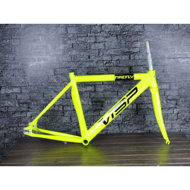 VISP FIREFLY FIXED GEAR FRAME SET YELLOW Shopee Malaysia