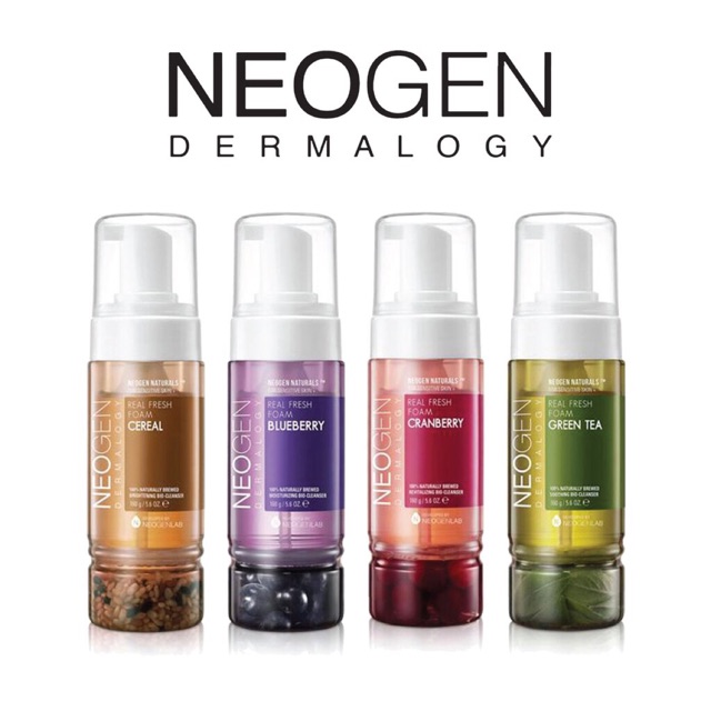 [100% ORIGINAL] NEOGEN REAL FRESH FOAM 160G | Shopee Malaysia