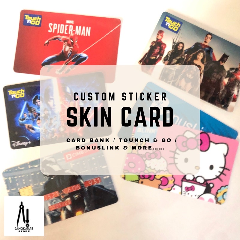 Sticker Skin Card Custom | Shopee Malaysia