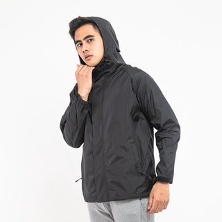 Water Resistant Reflective Hooded Windbreaker Jacket - 30392 – Forest  Clothing