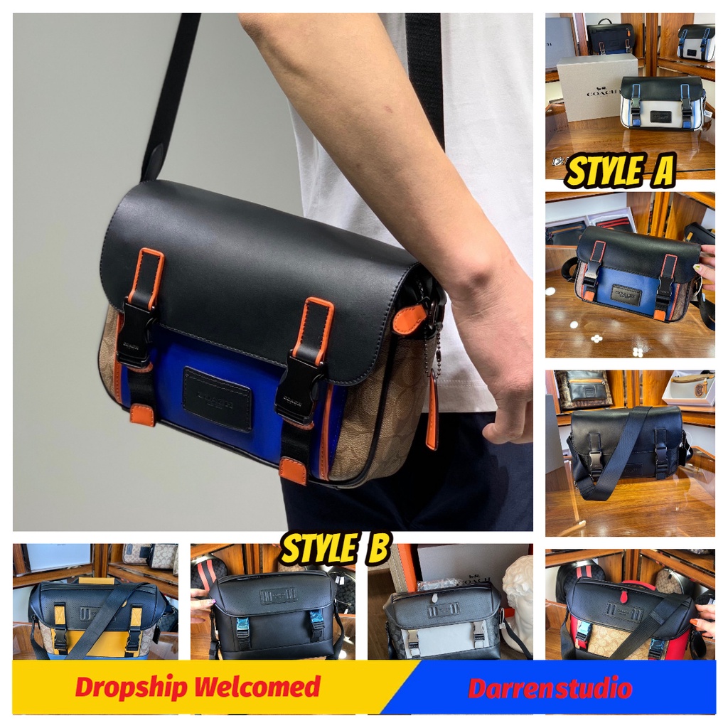 Shoulder Bag Men's Messenger Bag - Prices and Promotions - Apr 2023 |  Shopee Malaysia