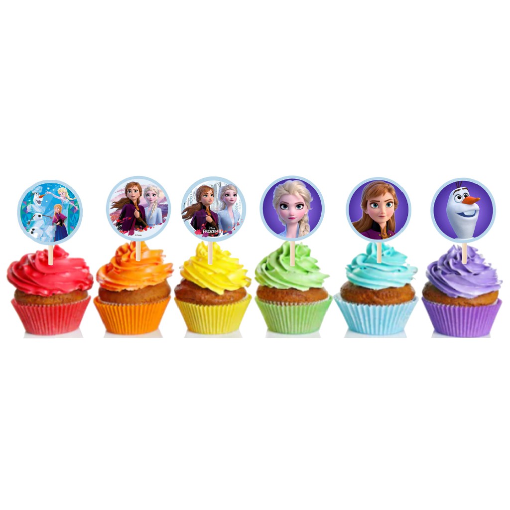 Disney Frozen 2 Cupcake Toppers