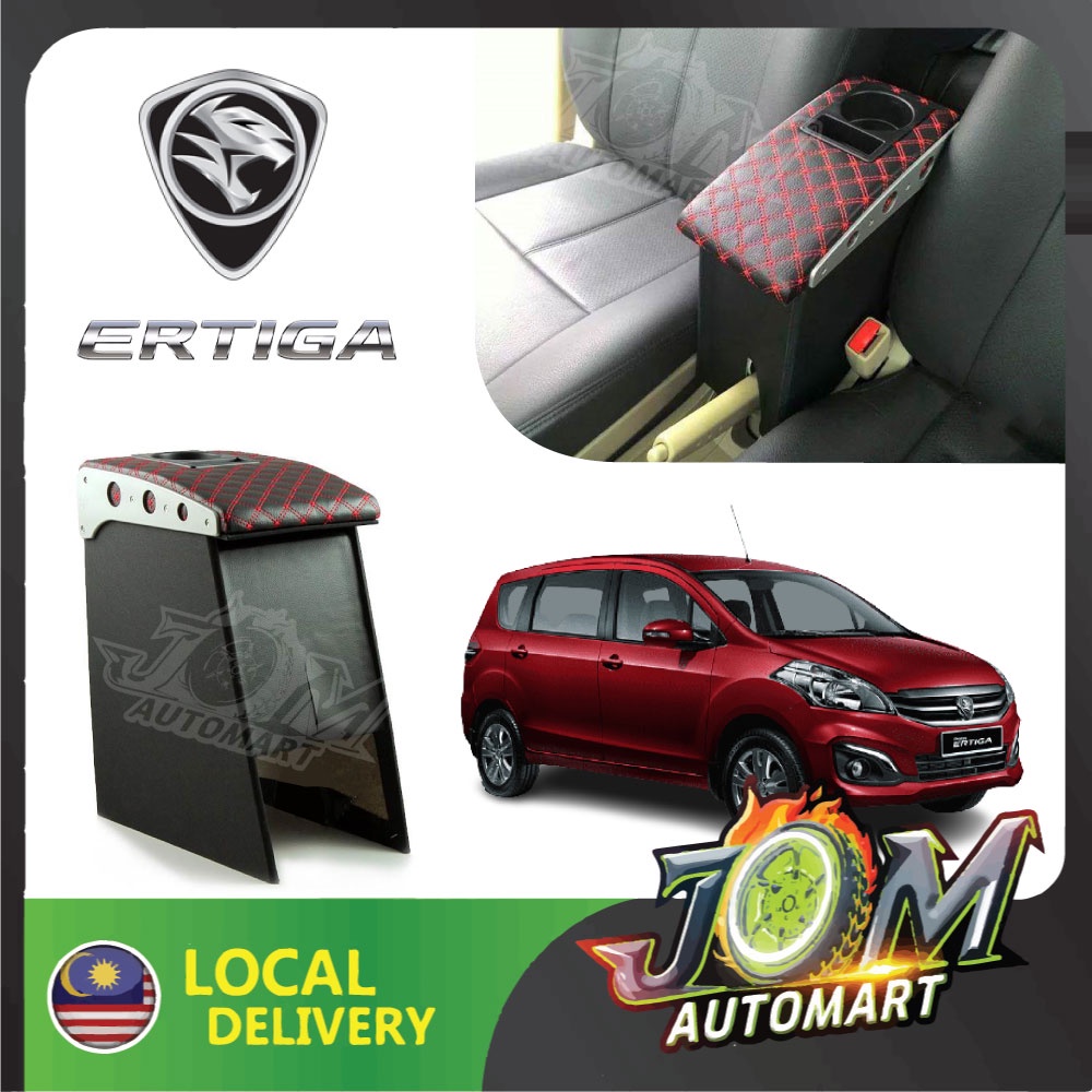 Proton Ertiga High Quality Korean Wine Armrest Console Box With Cup