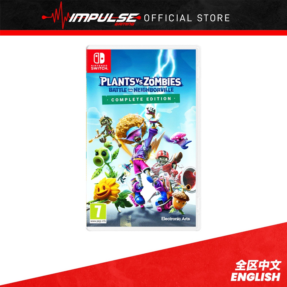 NSW Nintendo Switch Plants vs. Zombies Battle for Neighborville Complete Edition Shopee Malaysia