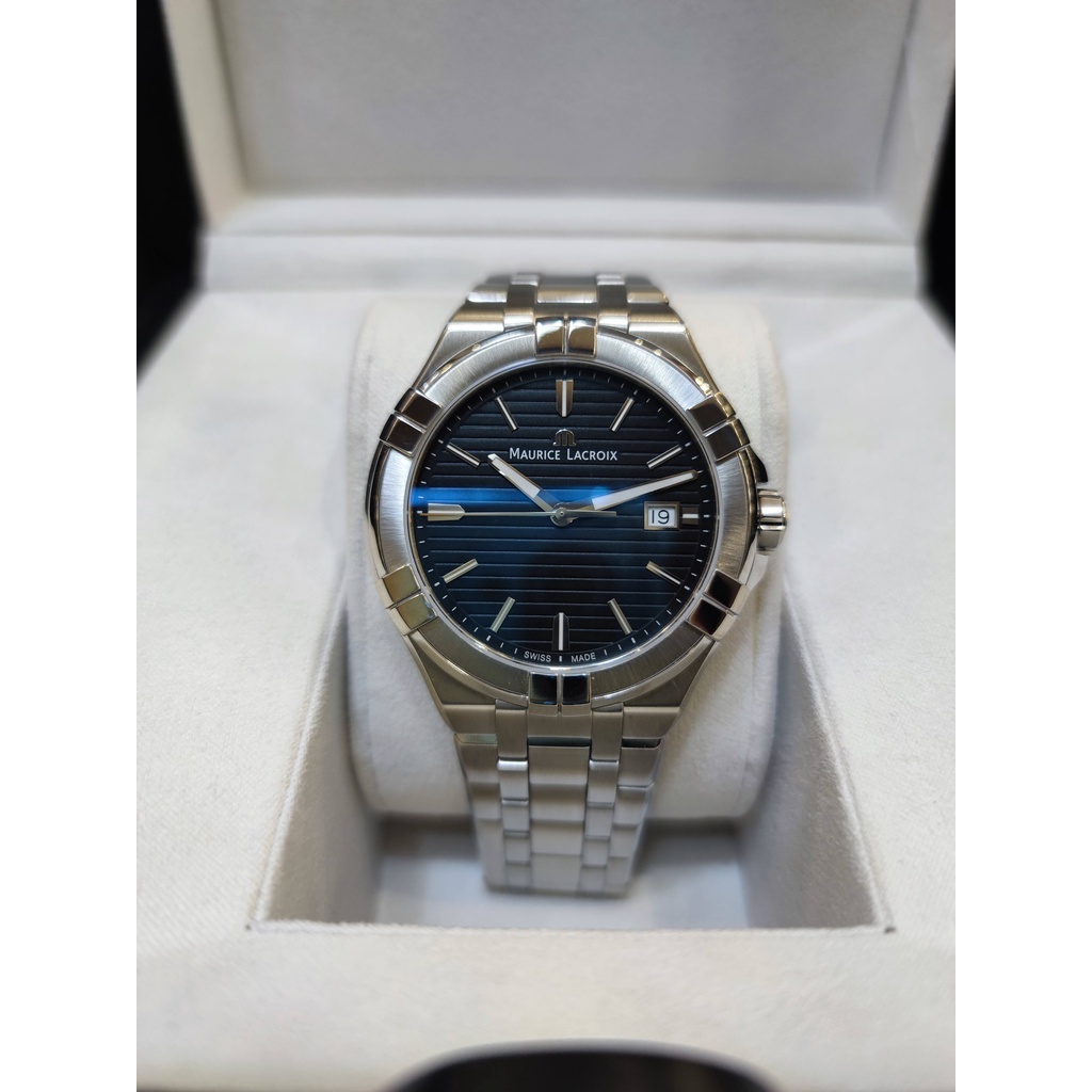 MAURICE LACROIX AIKON QUARTZ 42MM AI1008 SS002 331 1 Shopee Malaysia