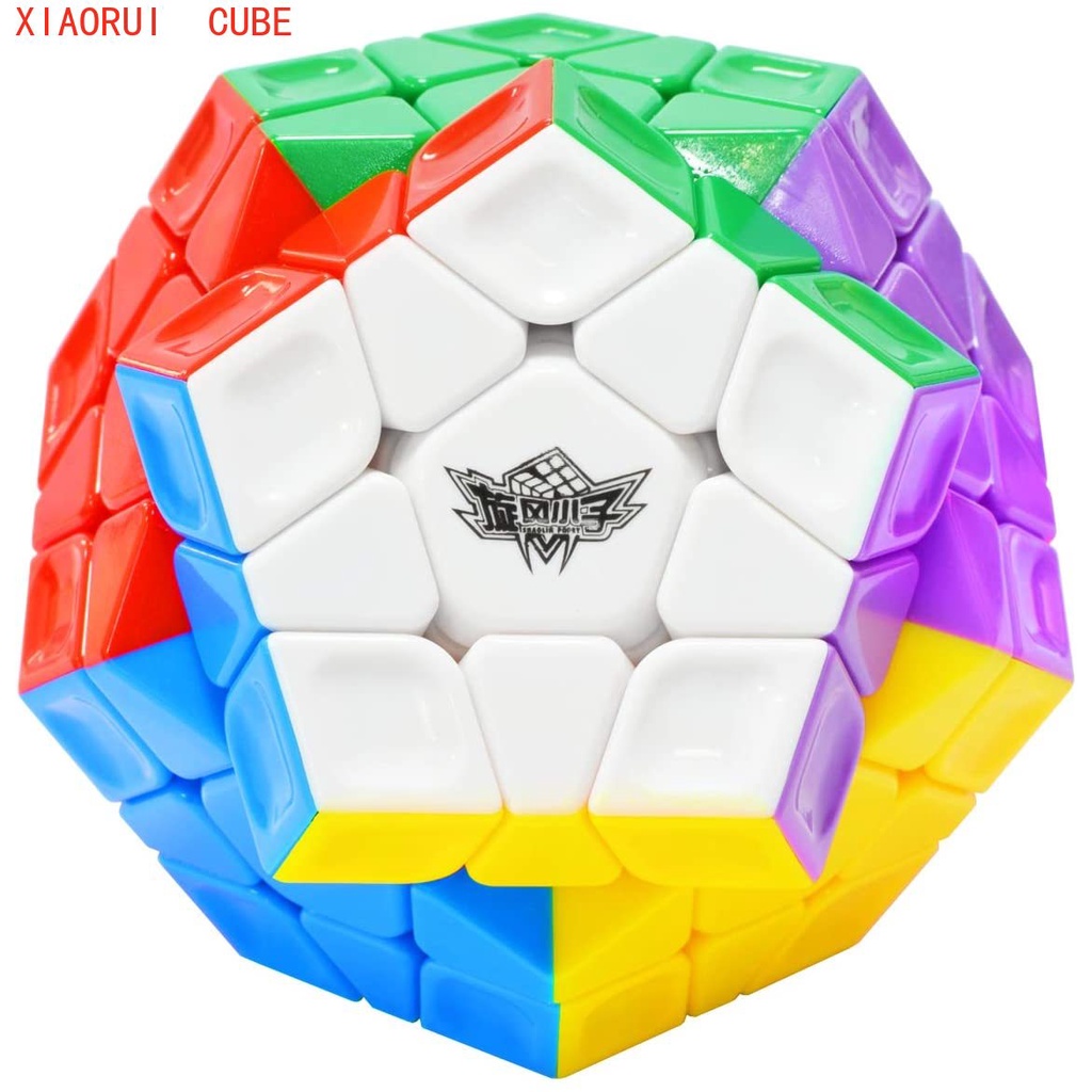 Xiaorui Megaminx Dodecahedron 3x5 Megaminx Speed Magic Cube Stickerless