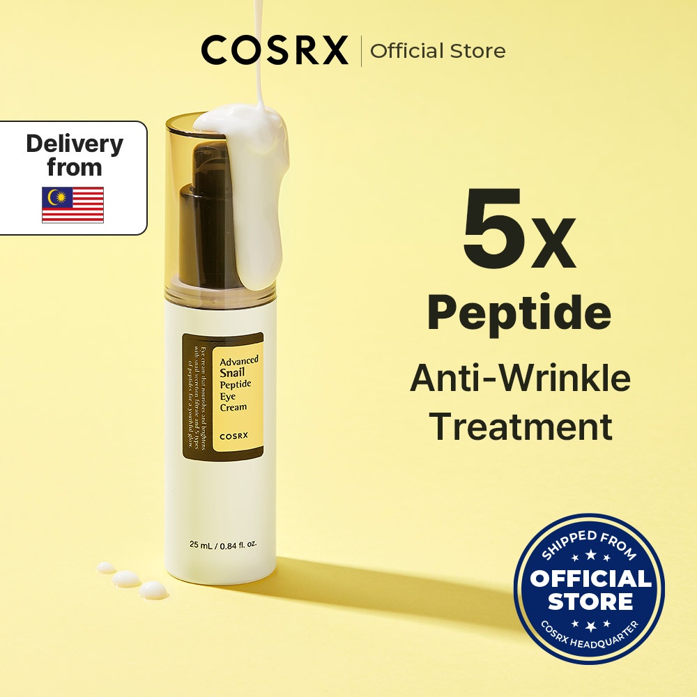 [COSRX OFFICIAL] Advanced Snail Peptide eyecream 25ml, Snail Secretion
