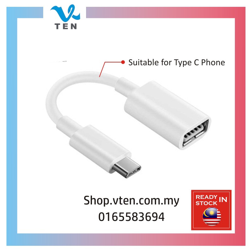 Type C USB3.1 OTG Cable Micro USB OTG Kabel Printer Phone Adapter