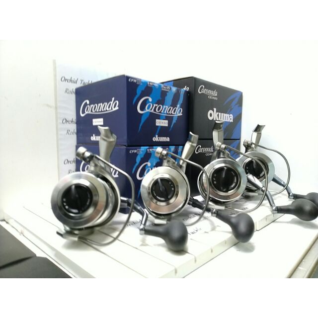okuma cdx coronado baitfeeder spinning reels CDX-55 Reel for Fishing The baitfeeding system incorporates a secondary micro Okuma CDX-55 Coronado "Cdx" Spinning