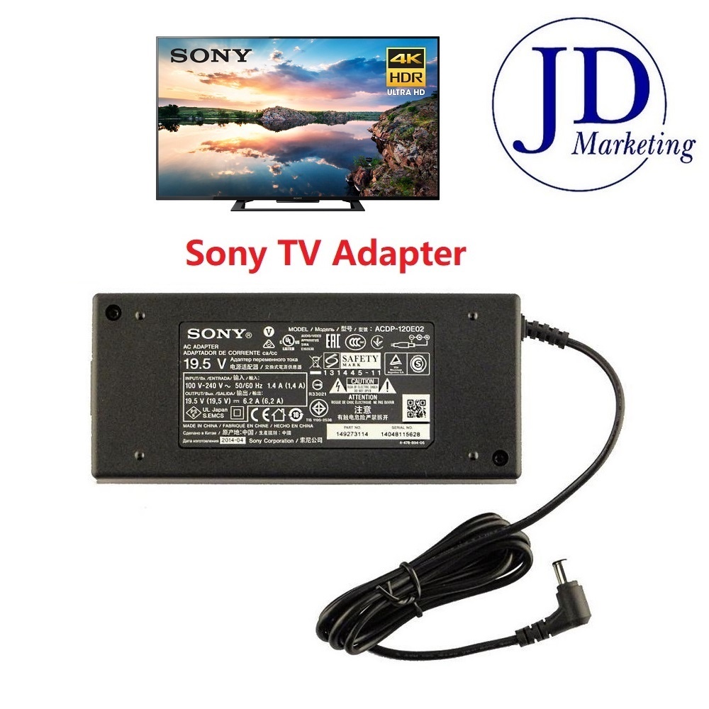 Power Adapter for Sony TV ACDP120N02 19.5V 6.2A 120W Shopee Malaysia
