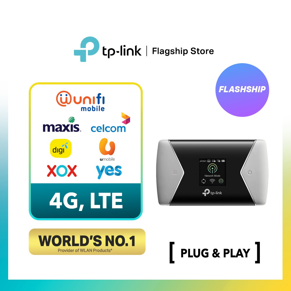 TPLINK CAT6 AC1200(2.4Ghz+5Ghz)Portable Broadband Mobile Wifi Modem