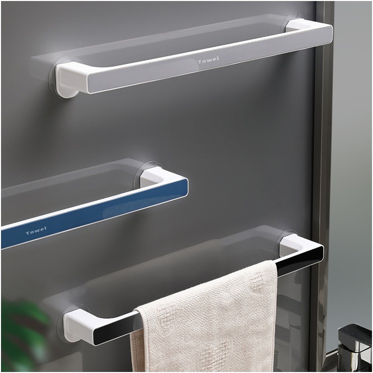 HH239 Towel Rack NO DRILLING Towel Bar Towel Bar Bathroom Kitchen Towel