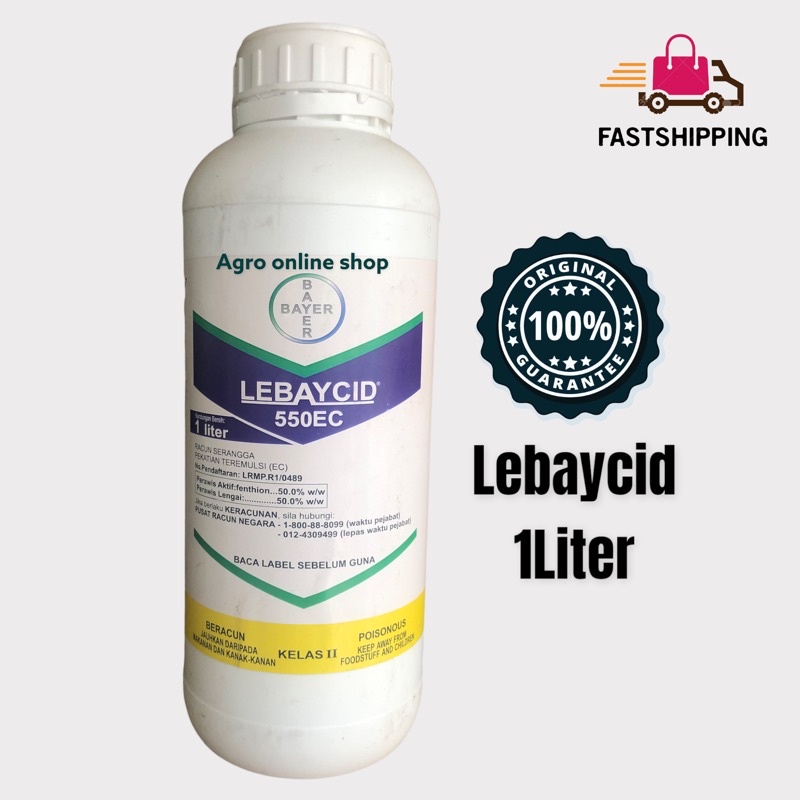 Lebaycid 1Liter/Racun serangga/fenthion 50/Lalat buah&kesing Shopee