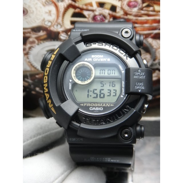 CASIO G-SHOCK DW-8200 FROGMAN WATCH