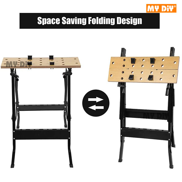 Work Bench Portable Work Table Work Bench Vice Table Multifunction Wood