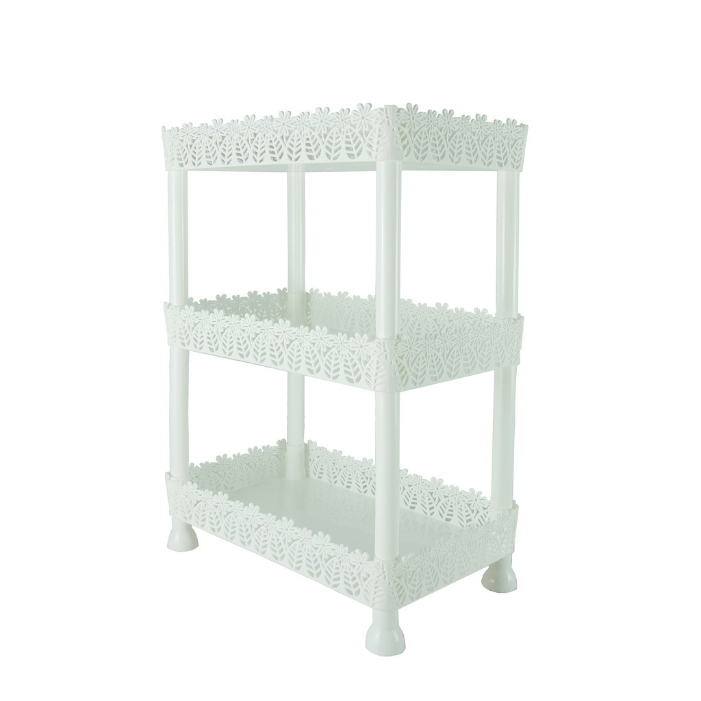 DIY Three Layer Plastic Storage Rack Home mns_95 | Shopee Malaysia