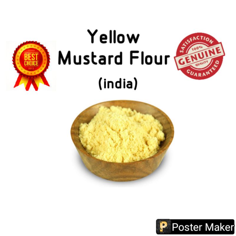 Yellow Mustard Flour (Halal) 200G, 500g, 1kg Shopee Malaysia