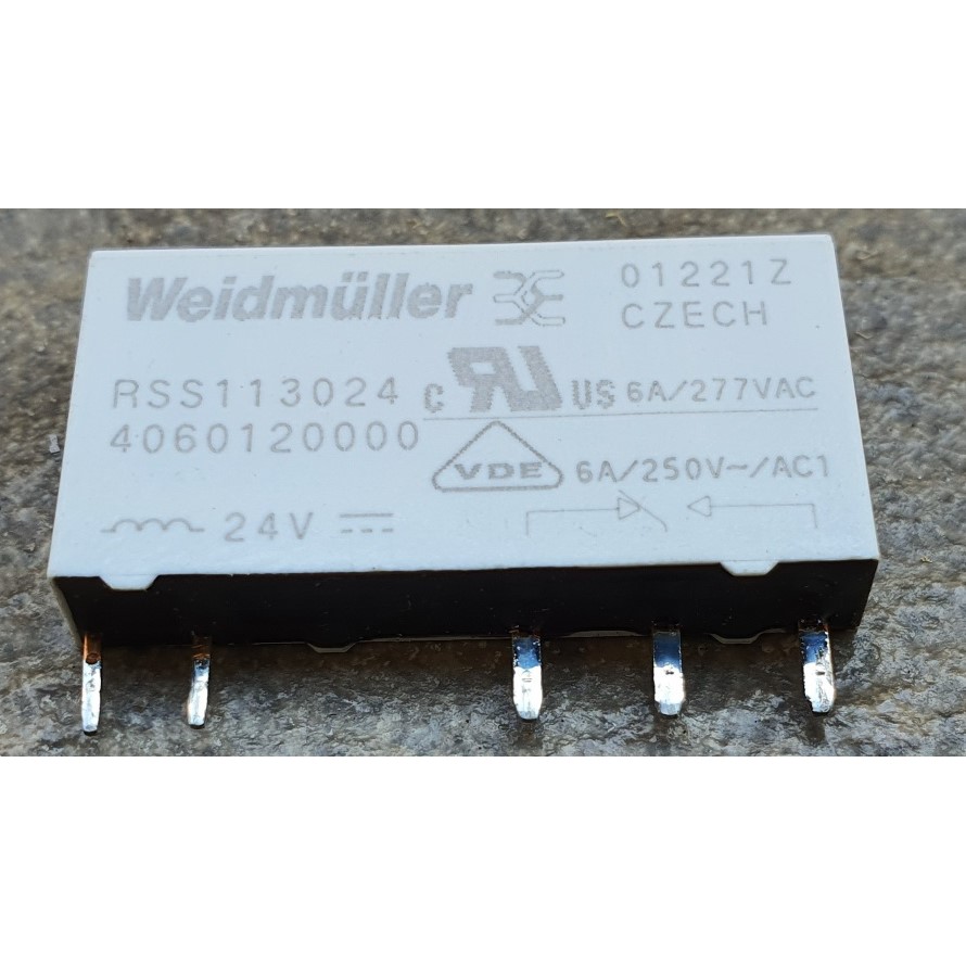 Weidmuller24Vdc SPDT 250Vac, 6A Relay RSS113024 | Shopee Malaysia