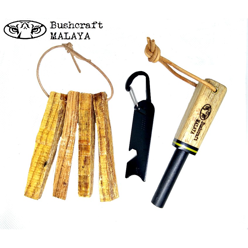 High Quality Survival EDC Ferro Rod Fire Starter 55.5 x12.5mm Ferrocerium Rod Flint Fire Making