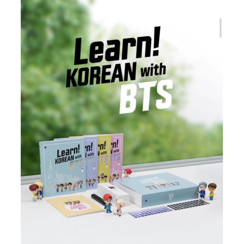 LEARN KOREAN WITH BTS BOOK PACKAGE | Shopee Malaysia