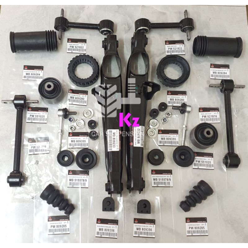 22 IN 1 COMBO REAR SUSPESION SETPROTON WIRA WAJA GEN 2 PERSONA REAR TRAILING ARM BUSH/LOWER ARM