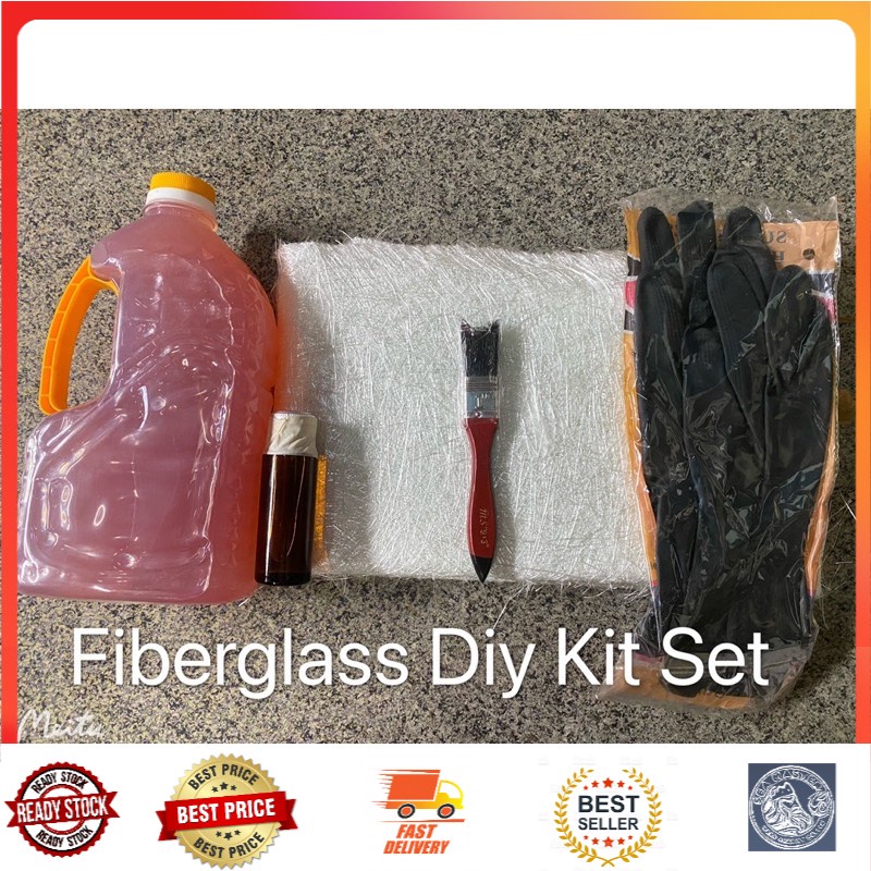 FIBERGLASS DIY KIT SET [READY STOCK] Shopee Malaysia