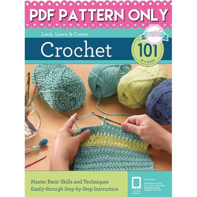 Learn To Crochet Guide (PDF File Only)