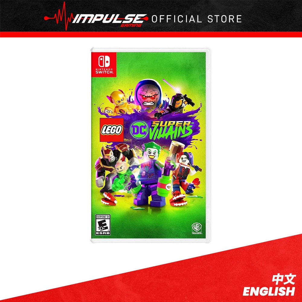 Lego dc super discount villains switch digital code