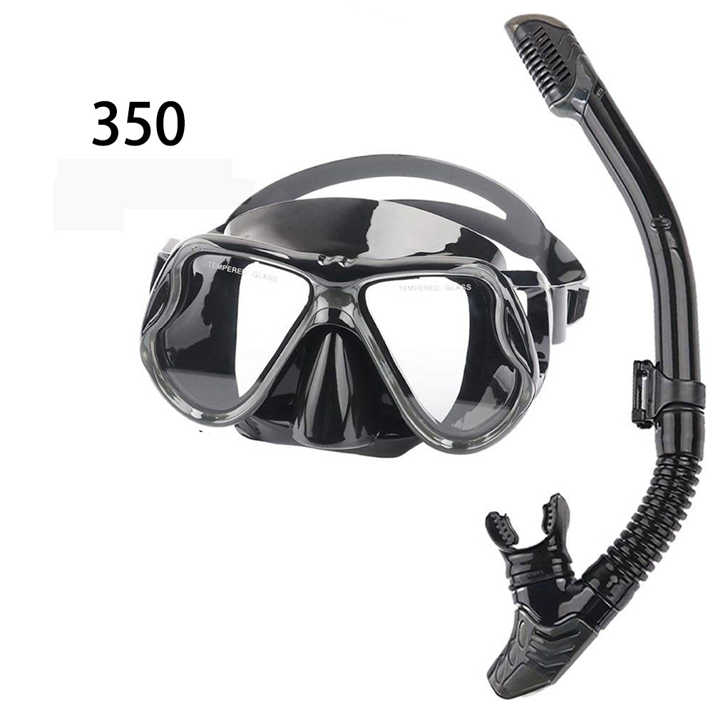 JUNHAIINS (COD ) Highdefinition Antifog Snorkel Mask Set 150600