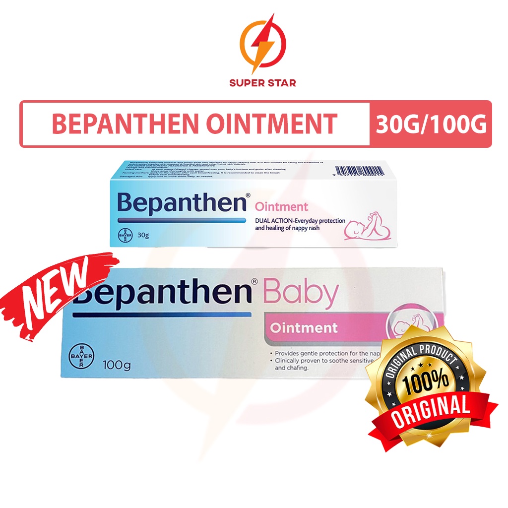 3 Packs of BEPANTHEN Baby Ointment 30g Triple Action Formula - Clinically  Proven