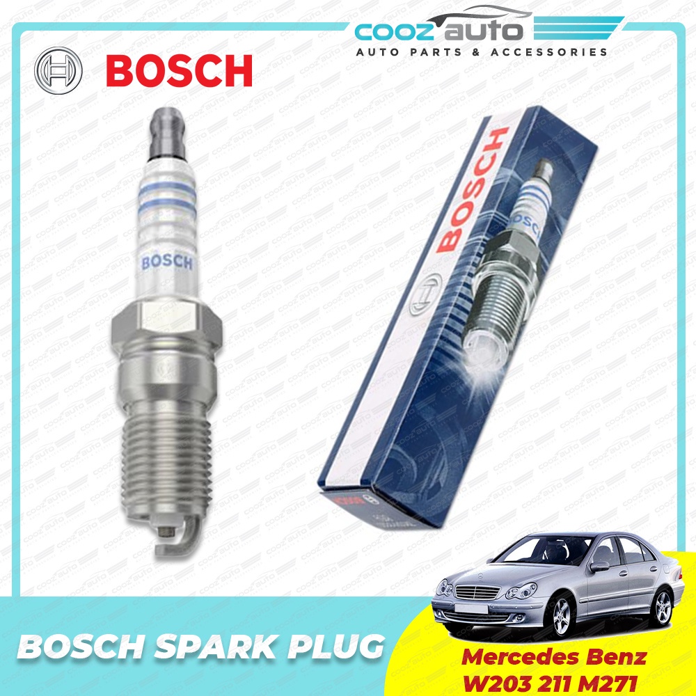 Mercedes W203 W211 M271 1.8 Kompressor Bosch Spark Plug FR6MPP332 ...