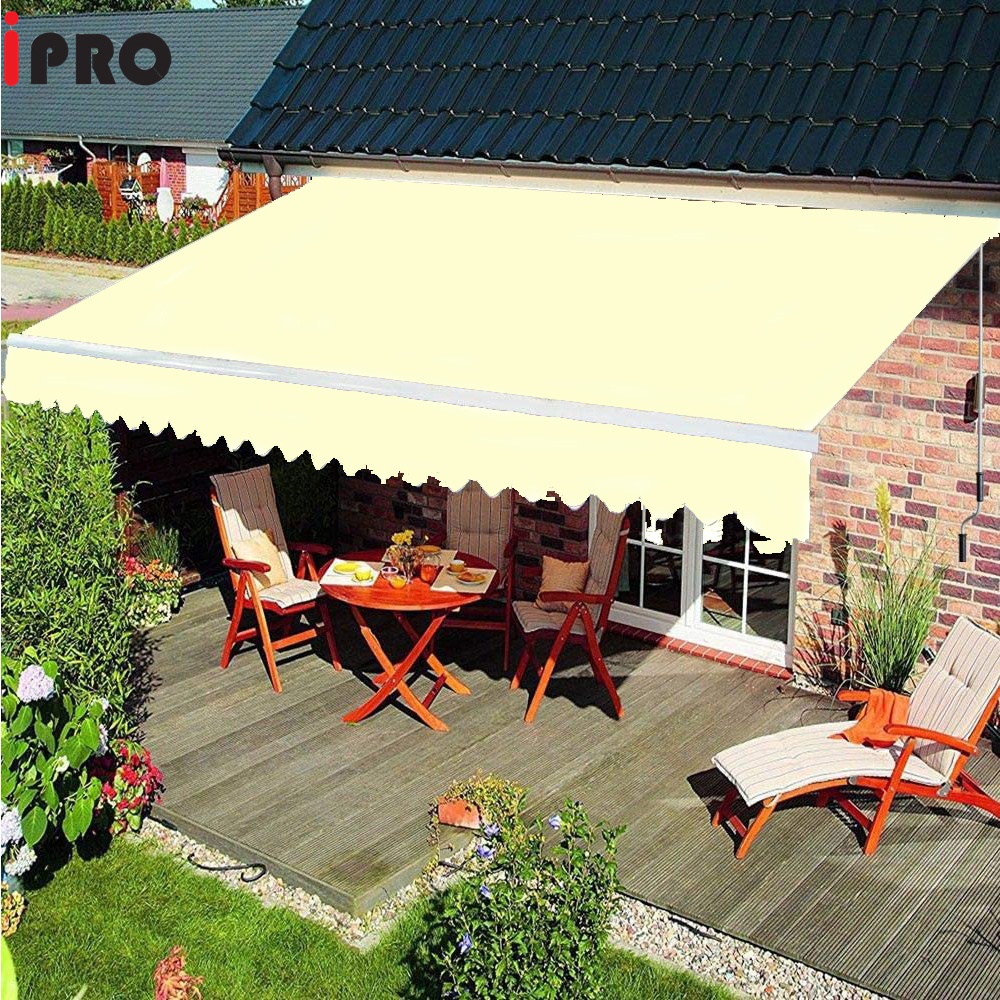 IPRO Manual retractable awning, balcony awning, aluminium awning, cassette awning, sun